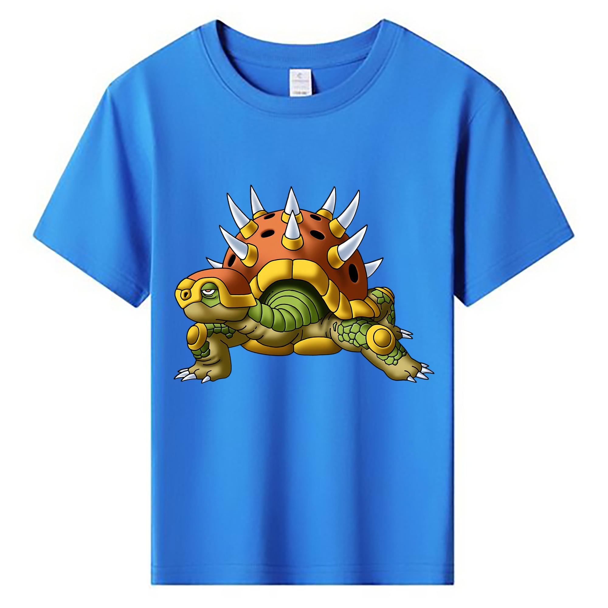 （画像用） ドラゴンクエスト Doragon Kuesuto Dragon Quest 綿100％キッズTシャツ（フロントプリント）